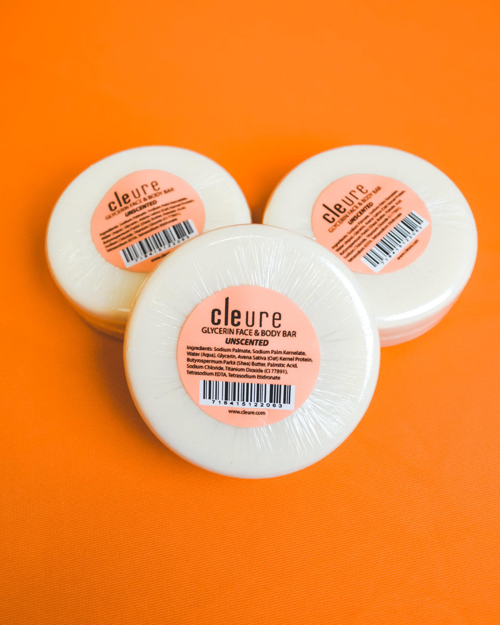 Cleure Glycerin Face & Body Bar