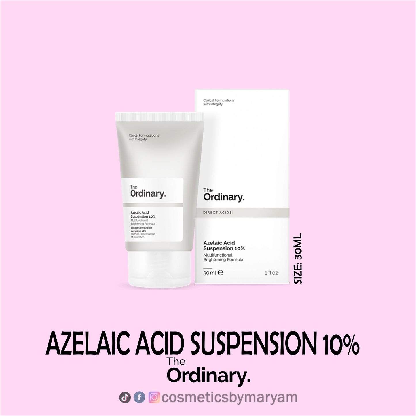 The Ordinary Azelaic Acid Suspension 10%