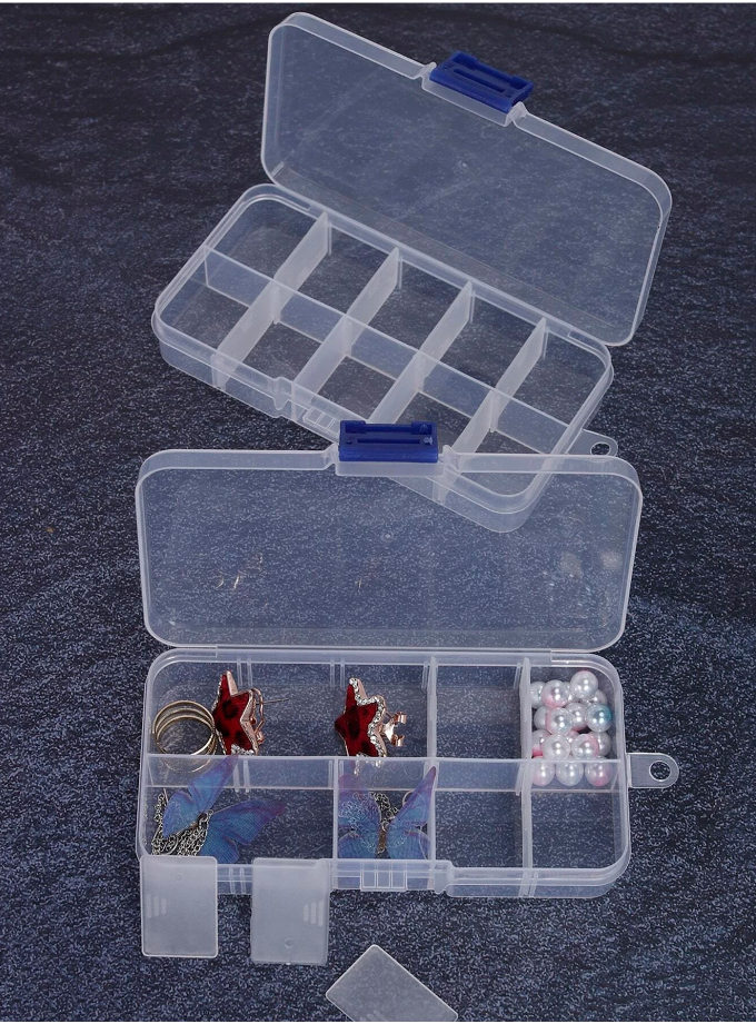 10 Adjustable Grid Storage Box