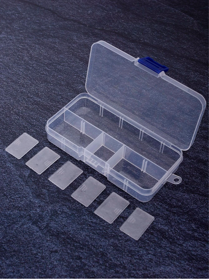 10 Adjustable Grid Storage Box