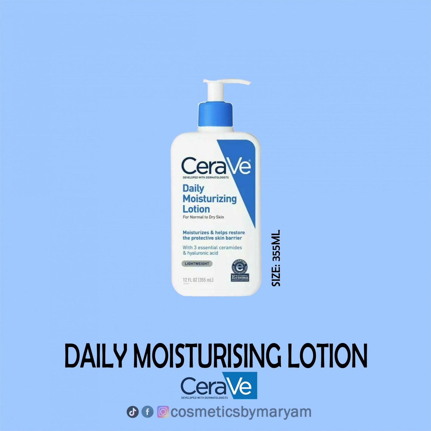 CeraVe Daily Moisturizing Lotion