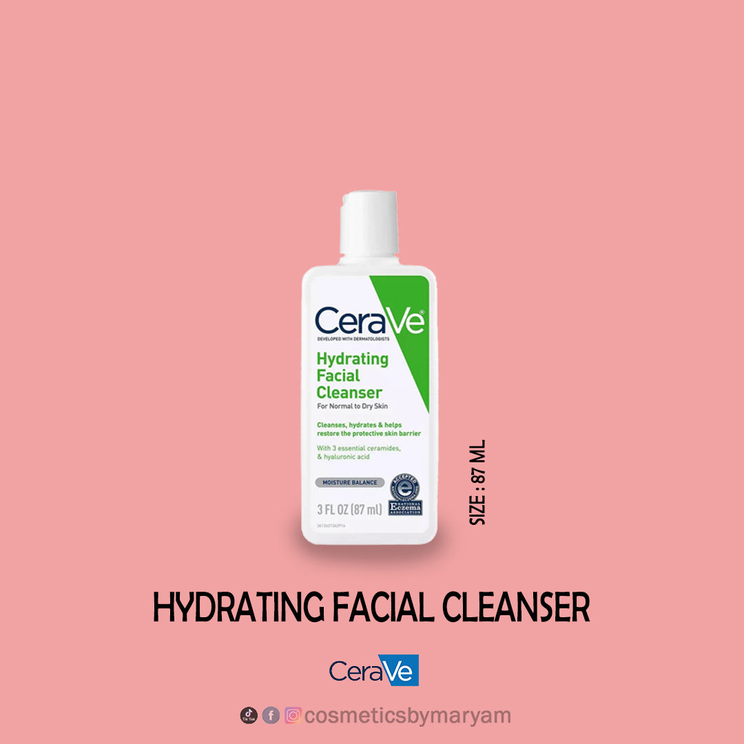 CeraVe Hydrating Facial Cleanser
