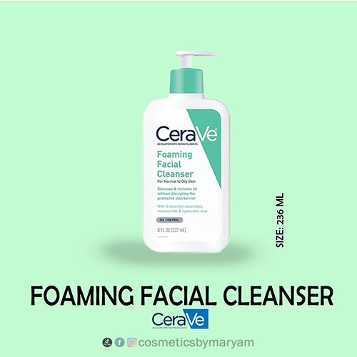CeraVe Foaming Facial Cleanser