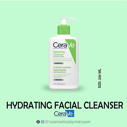 CeraVe Hydrating Facial Cleanser