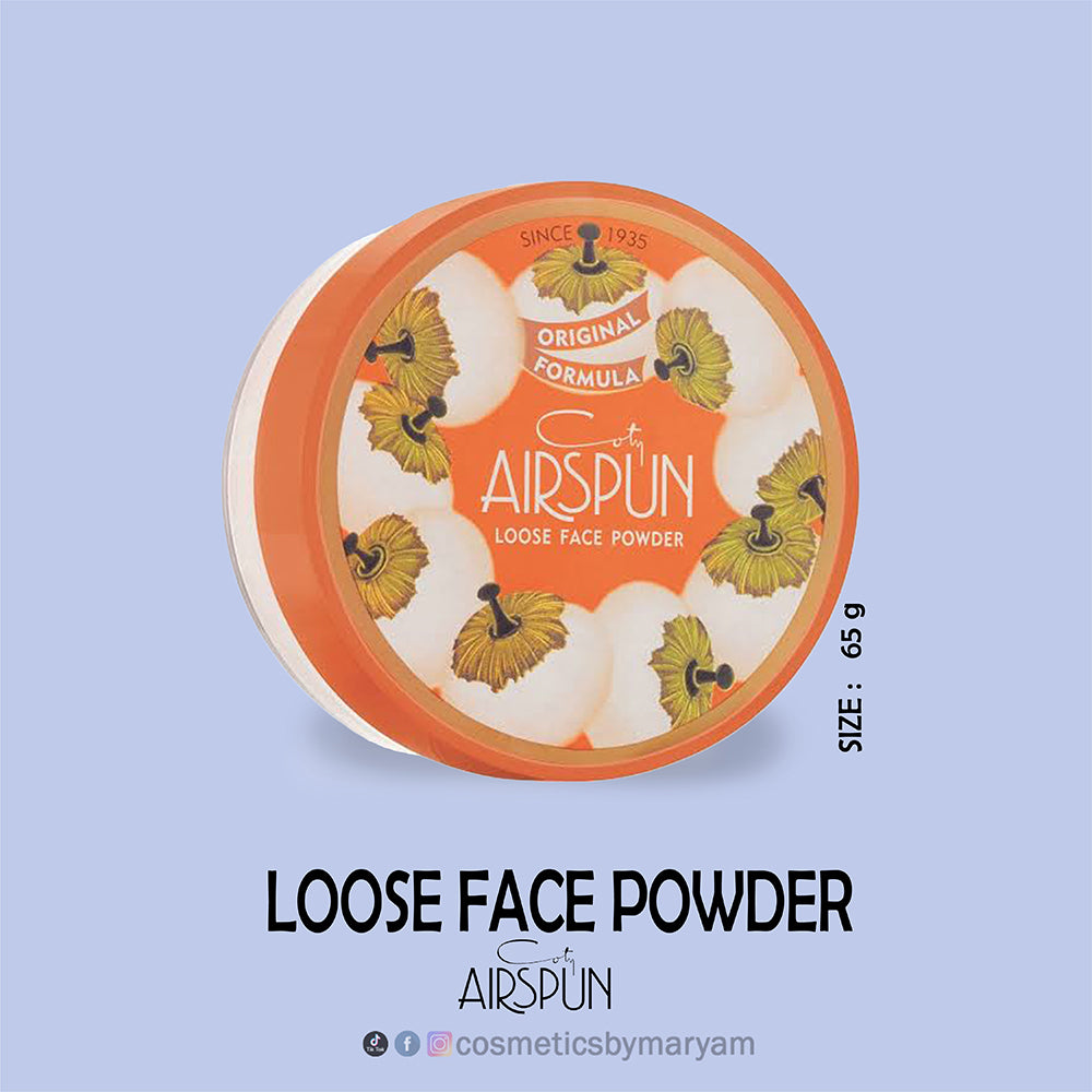 AIRSPUN LOOSE FACE POWDER - フェイスパウダー