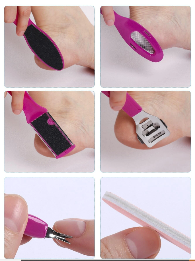 Dead Skin Removal Tool Set of 6