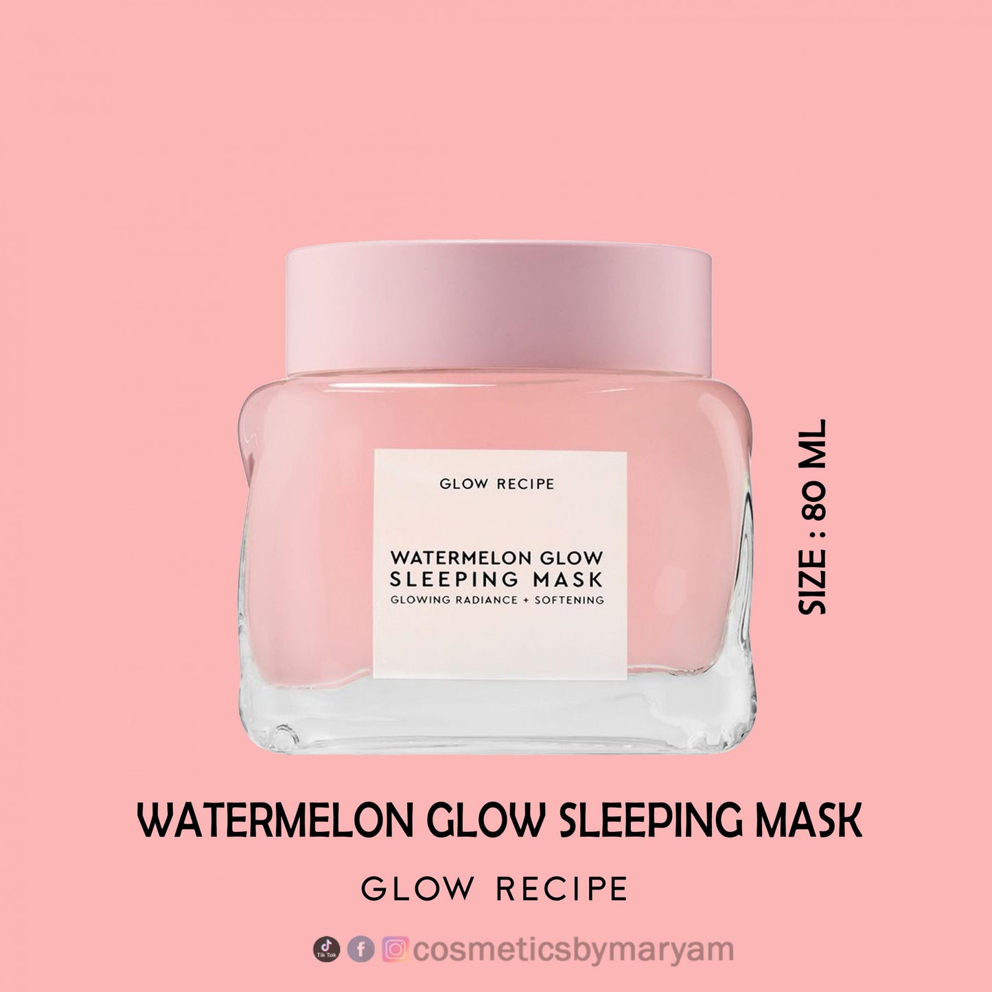 Glow Recipe Watermelon Glow Sleeping Mask