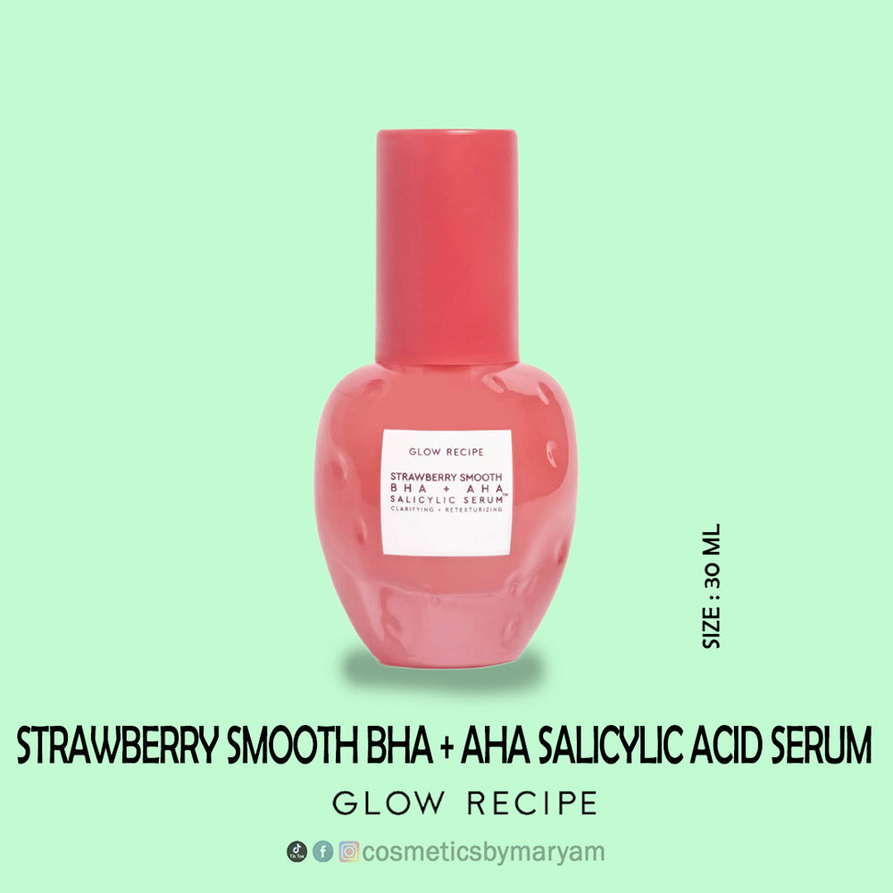 Glow Recipe Strawberry Smooth BHA + AHA Salicylic Acid Serum