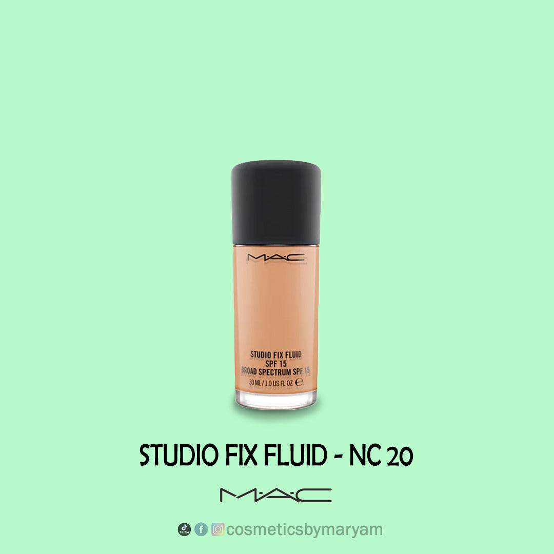MAC Studio Fix Fluid Foundation with SPF15