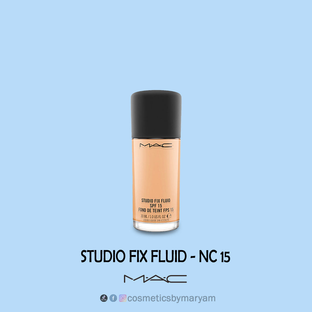 MAC Studio Fix Fluid Foundation with SPF15