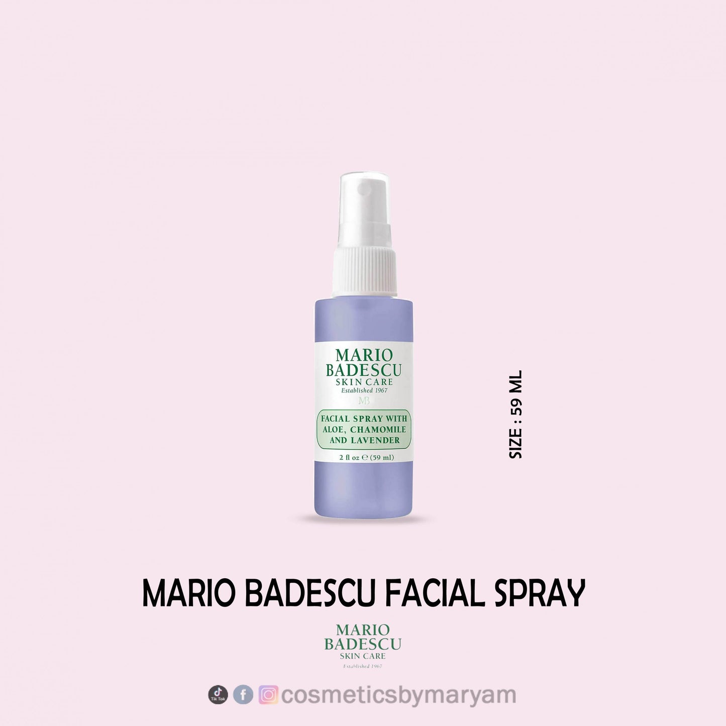 Mario Badescu Facial Spray with Aloe, Chamomile & Lavender