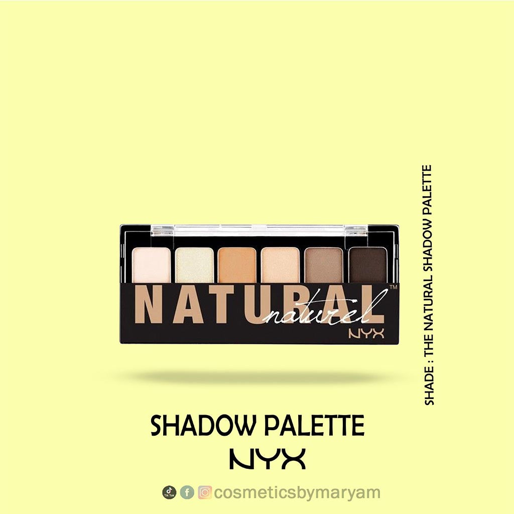 NYX The Natural Shadow Palette