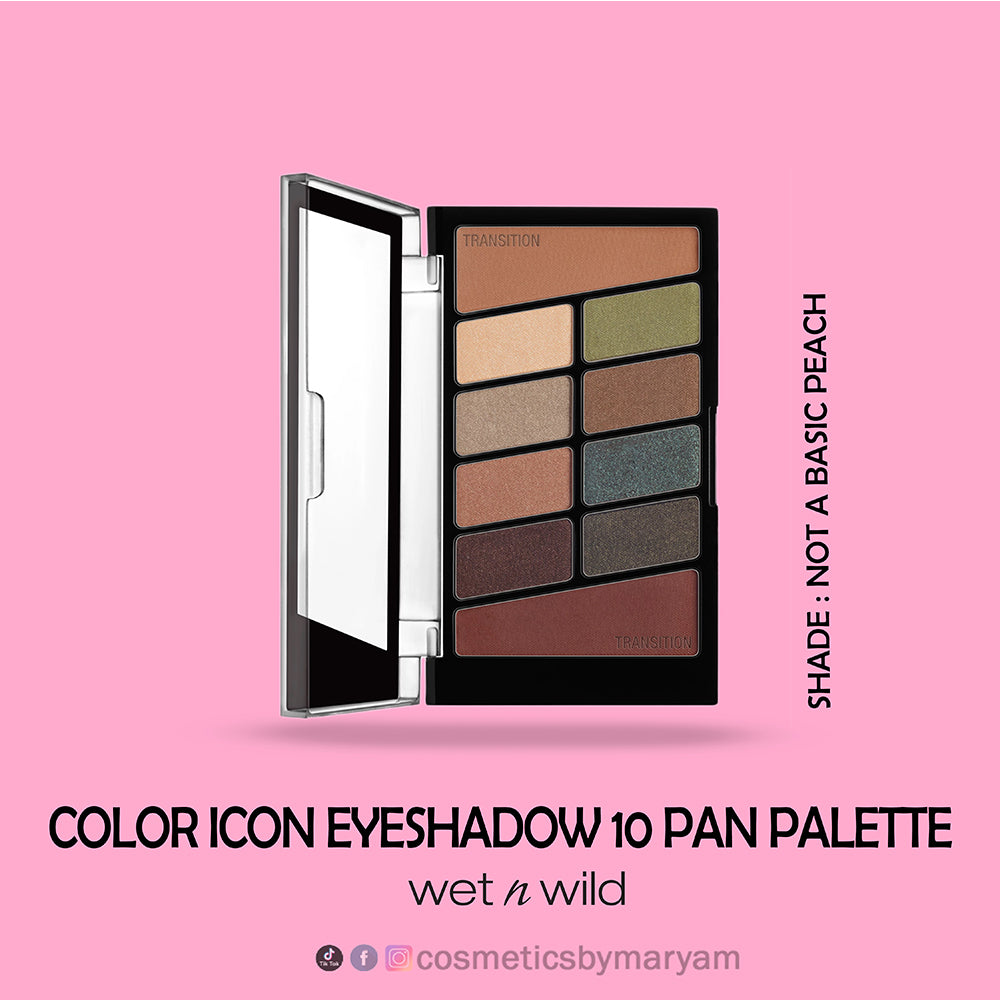 Wet n Wild Color Icon Eyeshadow 10 Pan Palette