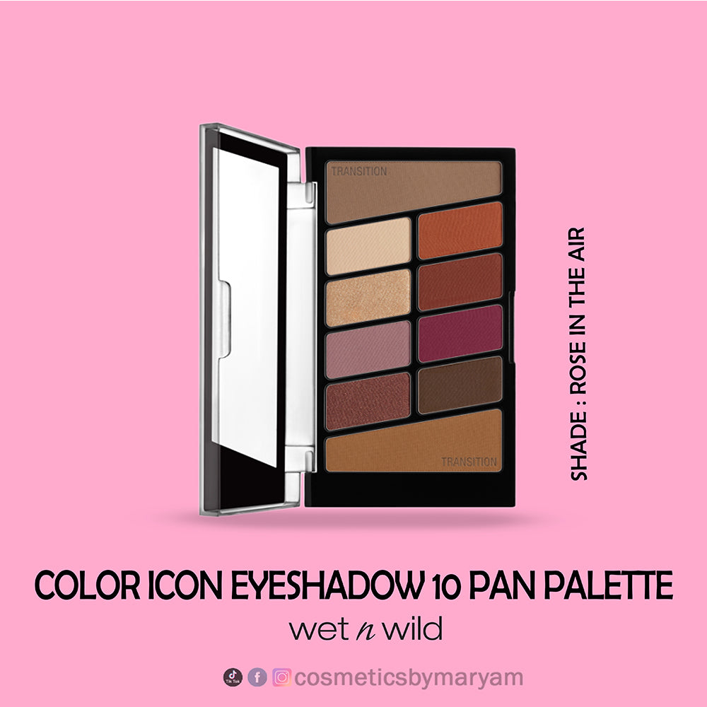 Wet n Wild Color Icon Eyeshadow 10 Pan Palette