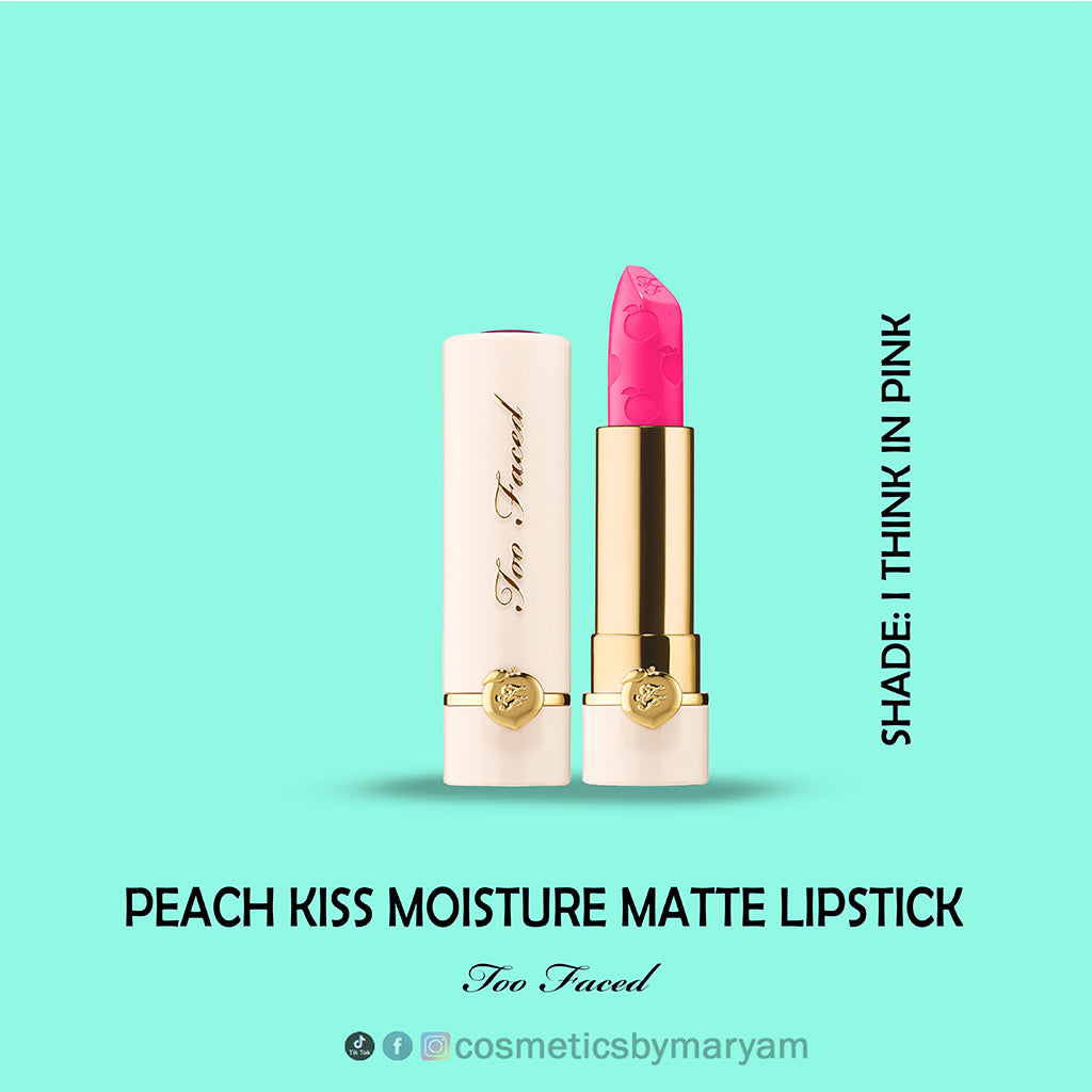 Too Faced Peach Kiss Matte Lipstick