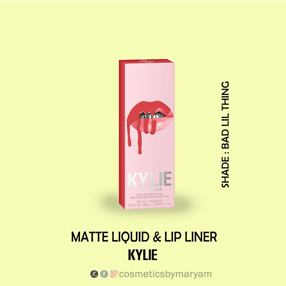 Kylie Jenner Matte Liquid Lipstick & Lip Liner Set