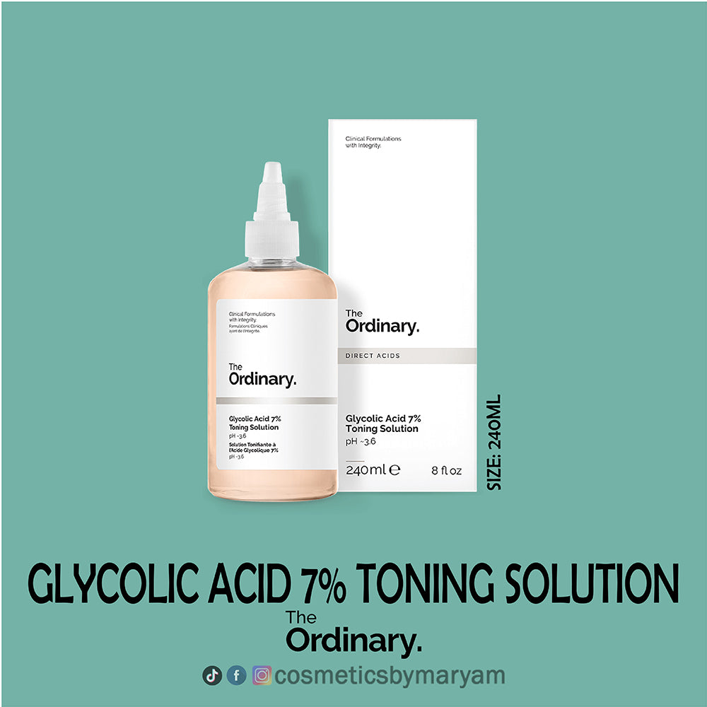 The Ordinary Glycolic Acid 7% Toning Solution