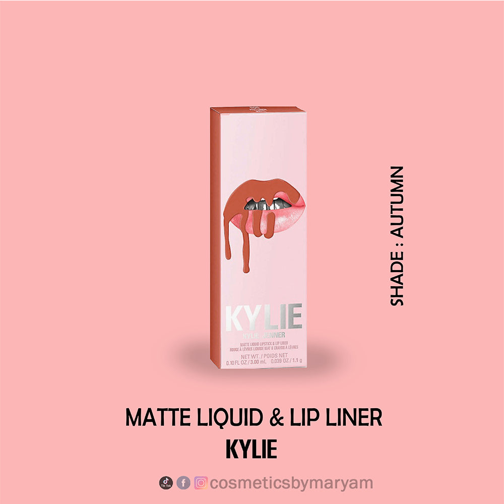 Kylie Jenner Matte Liquid Lipstick & Lip Liner Set