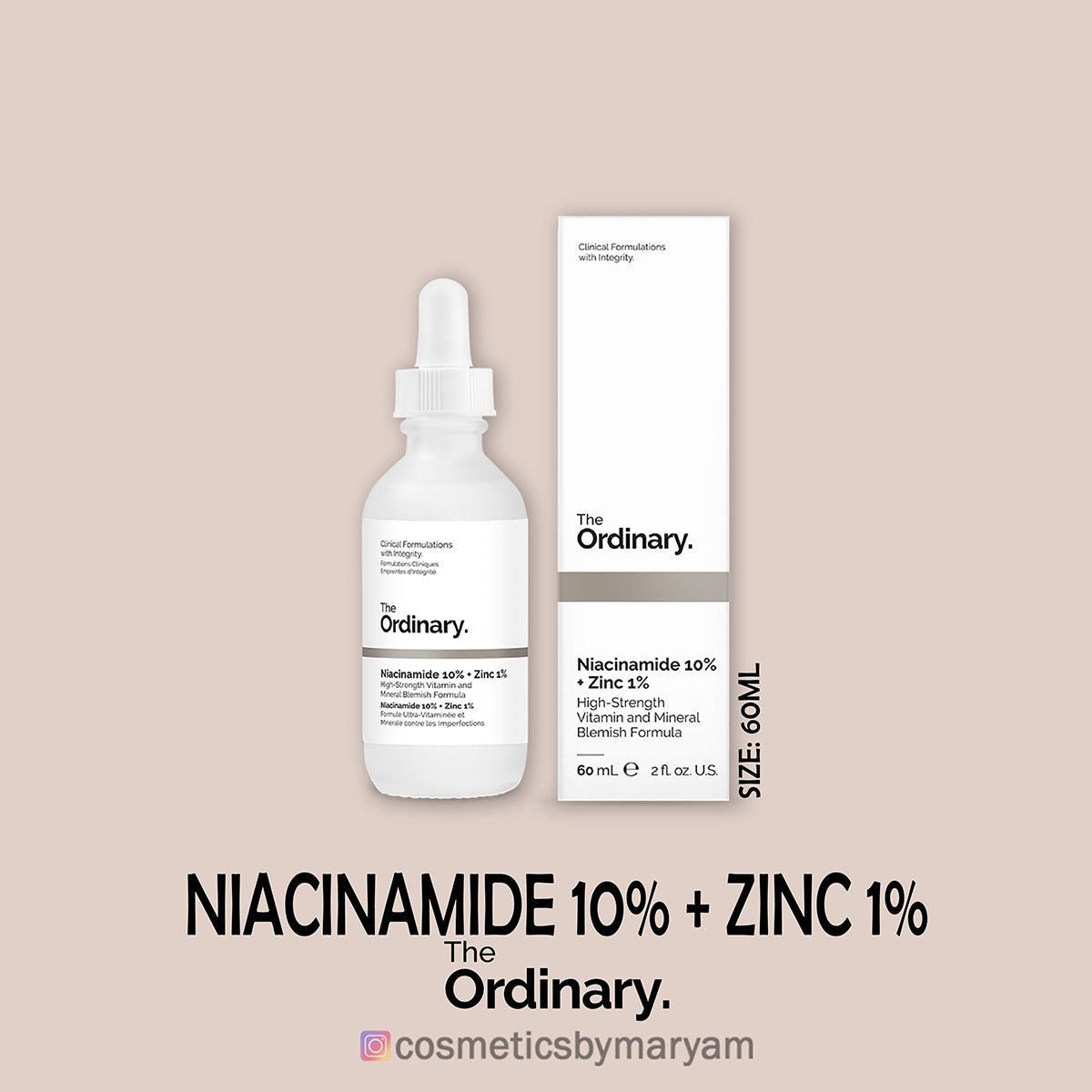 The Ordinary Niacinamide 10 % + Zinc 1%
