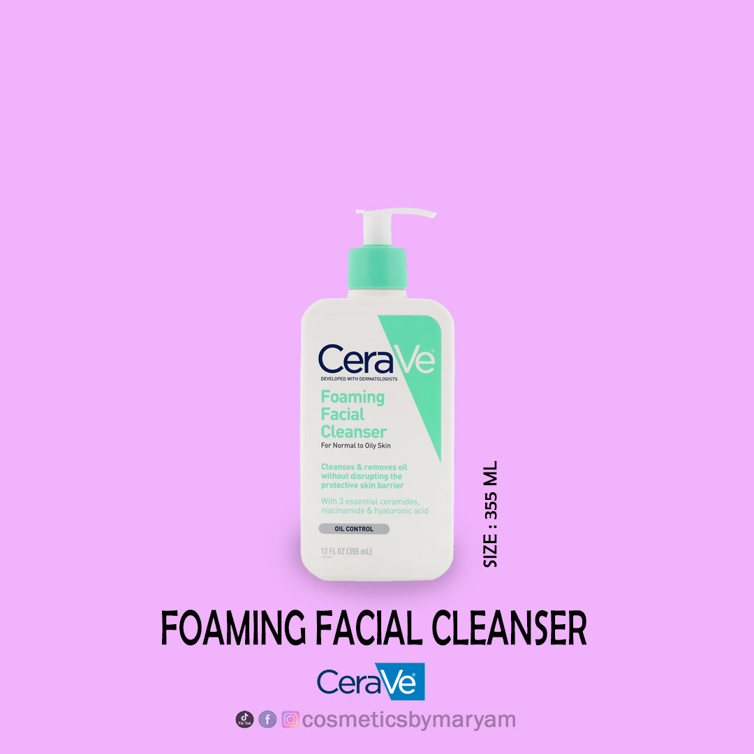 CeraVe Foaming Facial Cleanser