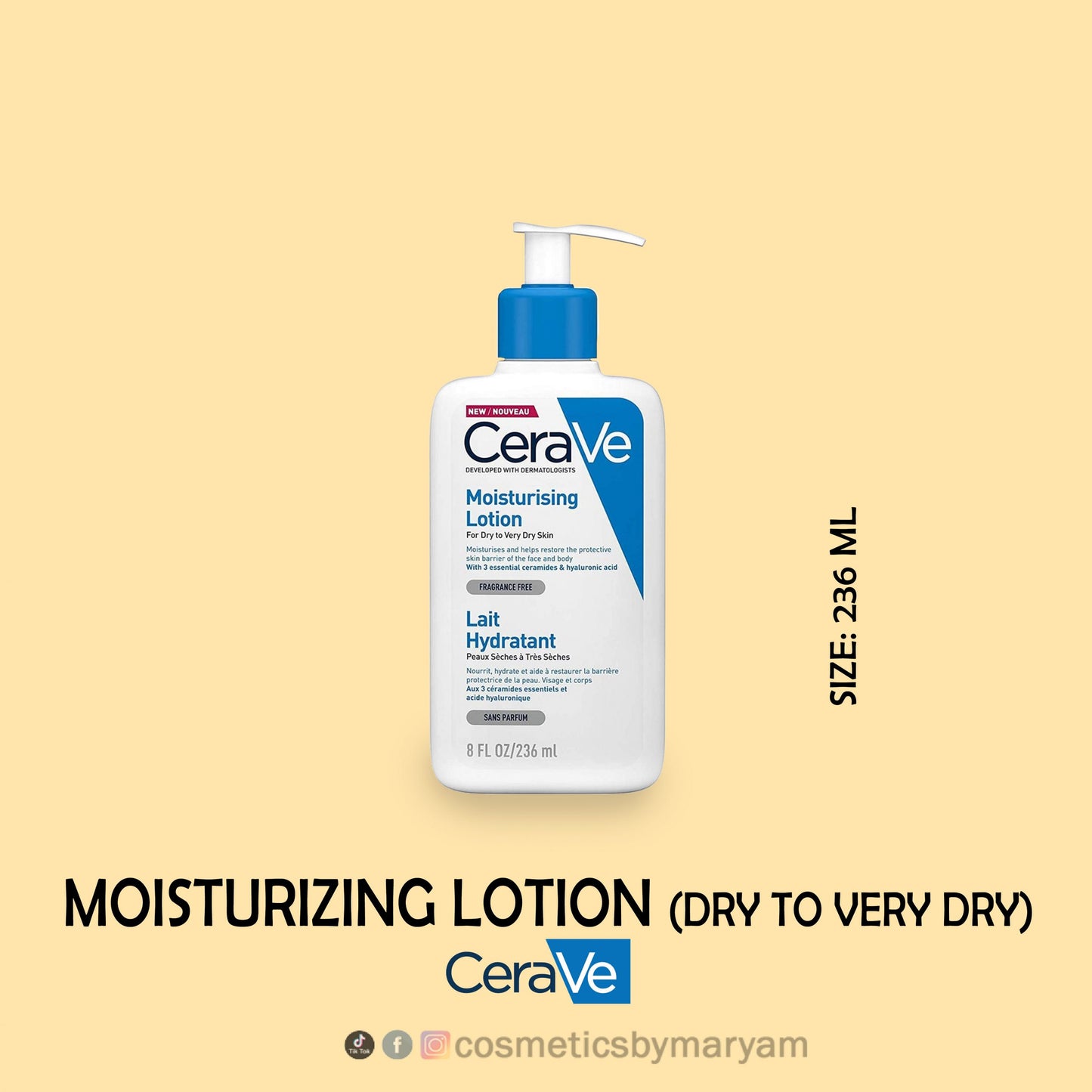 CeraVe Moisturizing Lotion (Dry To Very Dry)