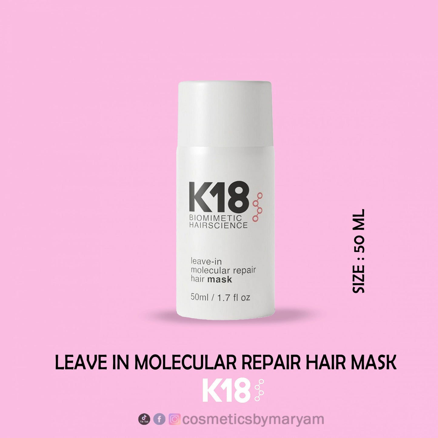 K18 Leave In Molecular Hair Mask