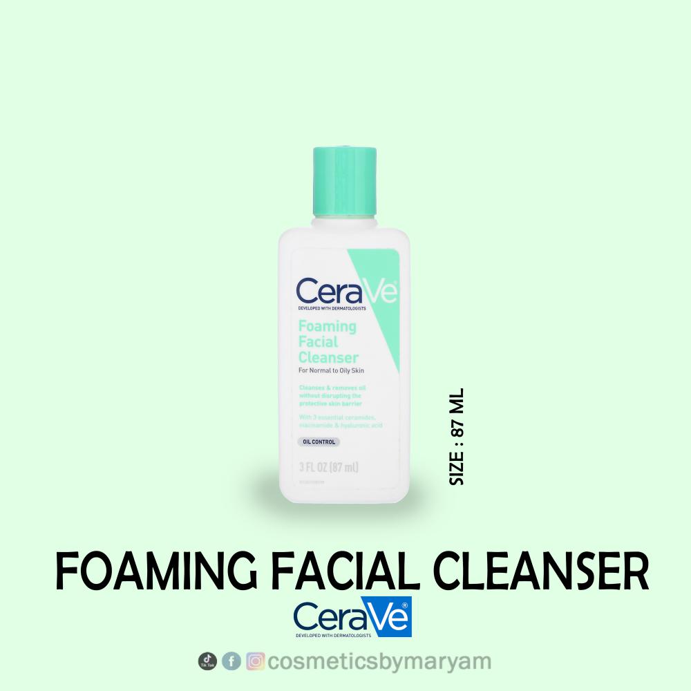 CeraVe Foaming Facial Cleanser