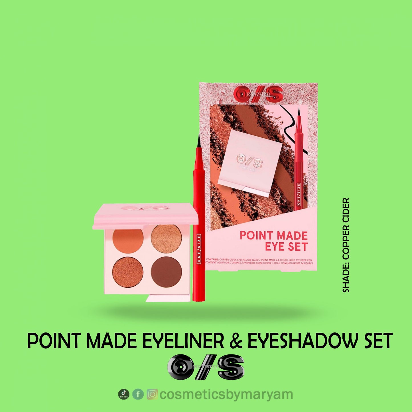 One/Size By Patrick Starrr - Point Made Eyeliner & Eyeshadow Set