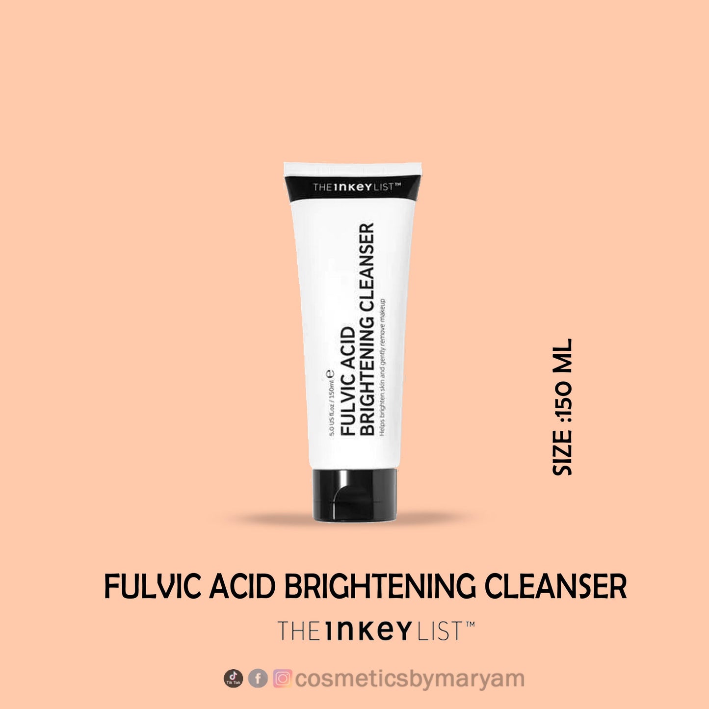 The Inkey List Fulvic Acid Brightening Cleanser