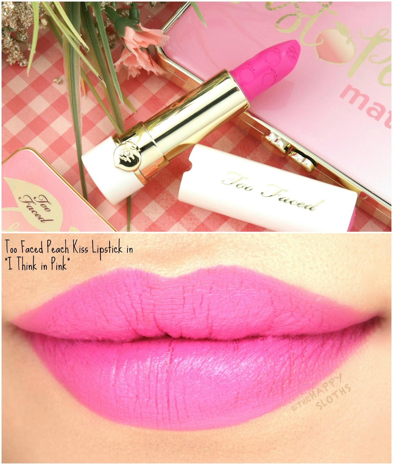 Too Faced Peach Kiss Matte Lipstick