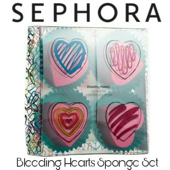 Sephora Bleeding Hearts Sponge Set