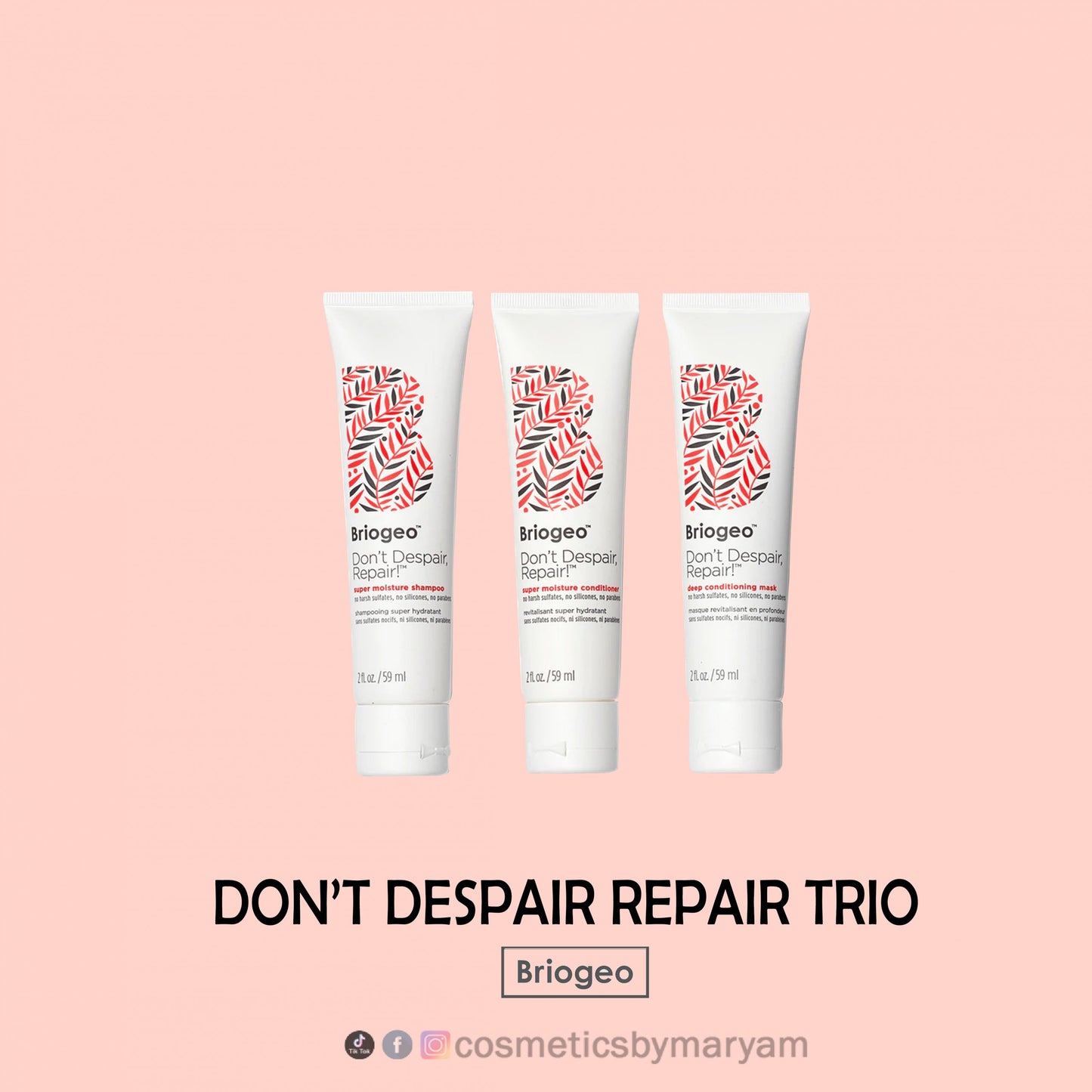 Briogeo - Don't Despair, Repair Trio Set