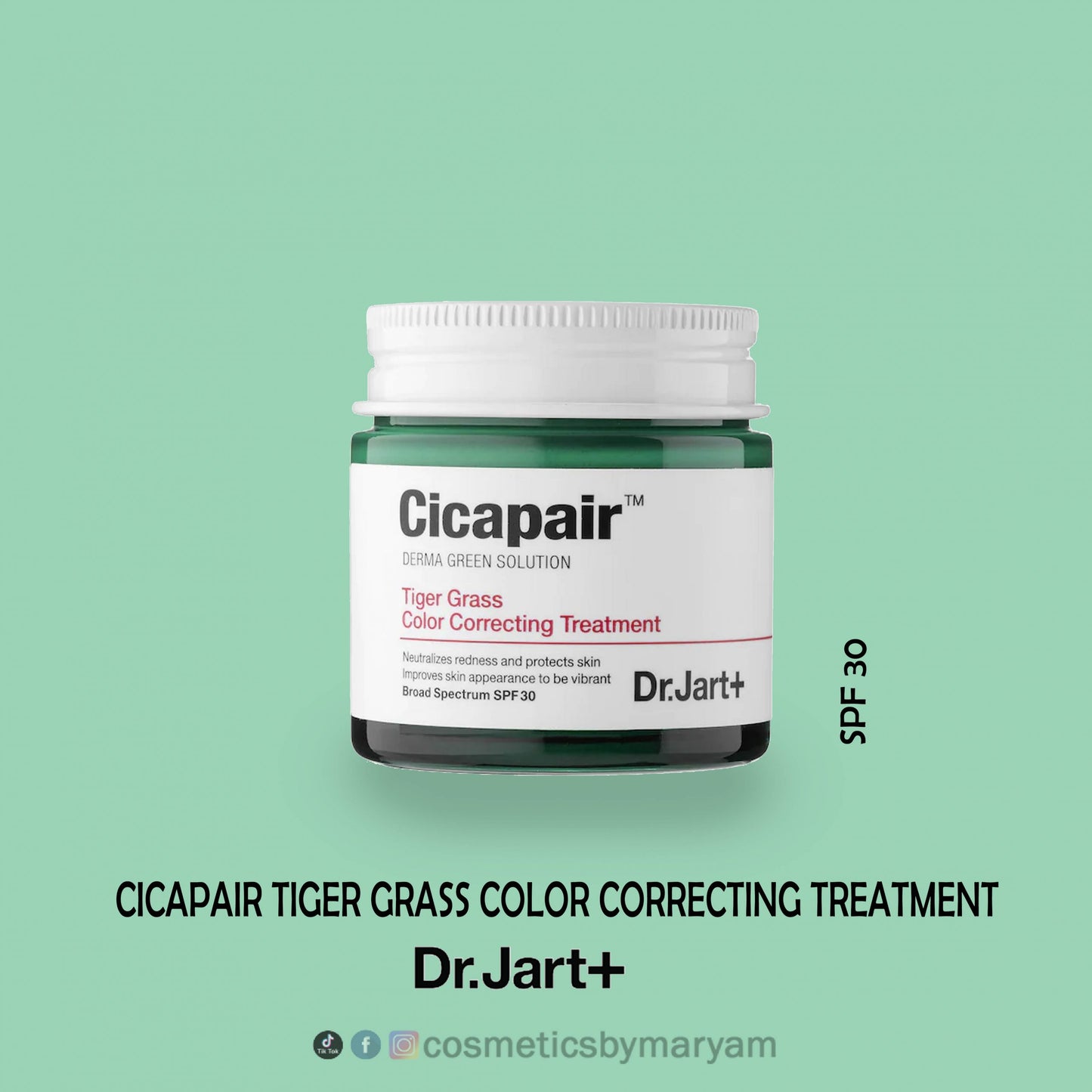 Dr. Jart+ Cicapair Tiger Grass Color Correcting Treatment - SPF 30