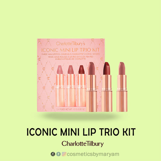 Charlotte Tilbury Iconic Mini Lip Trio Kit