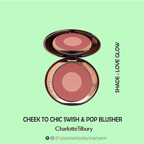 Charlotte Tilbury Pillow Talk Cheek To Chick - Swish & Pop Blusher