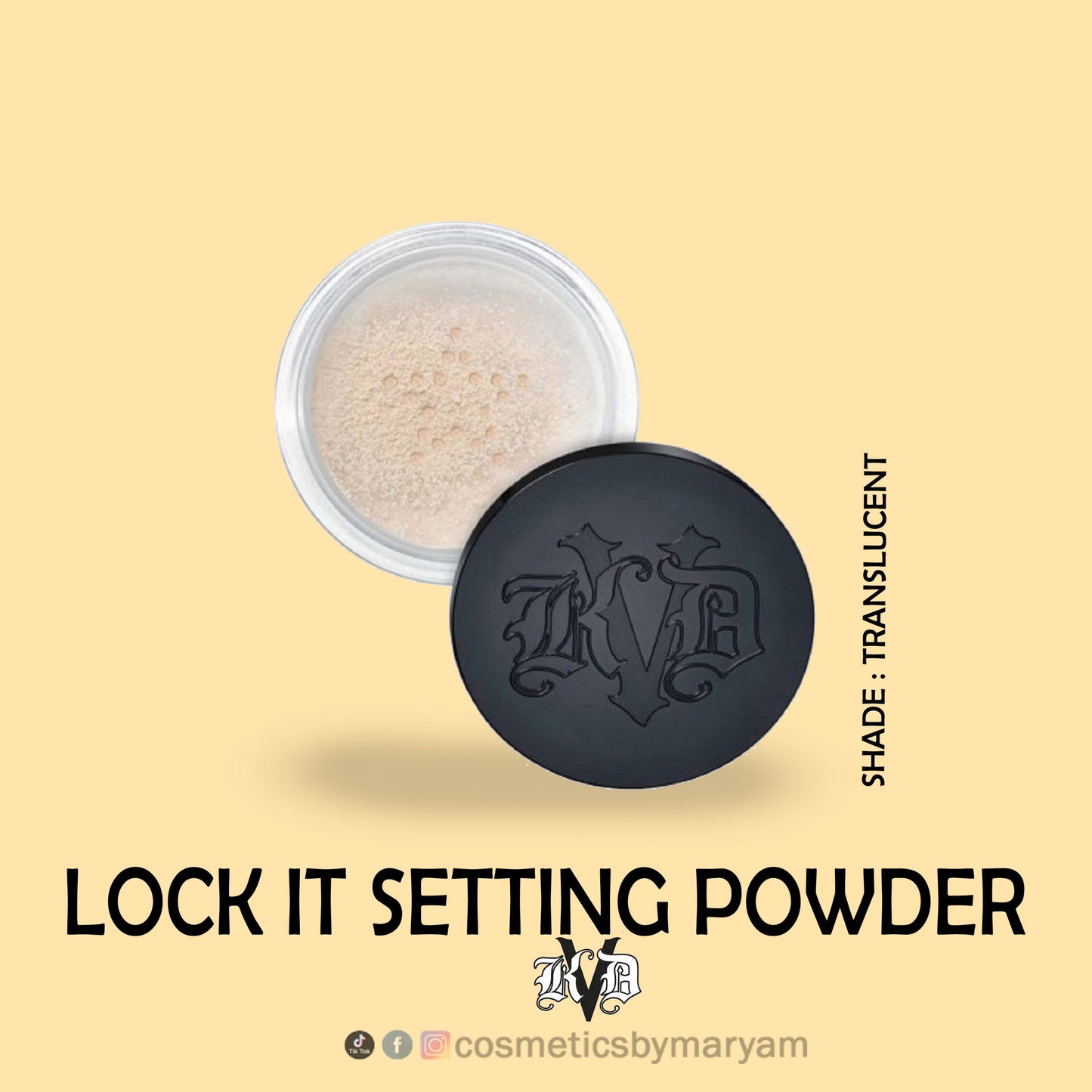 KVD - Lock It Setting Powder - Translucent