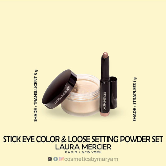 Laura Mercier Stick Eye Color & Loose Setting Powder Set