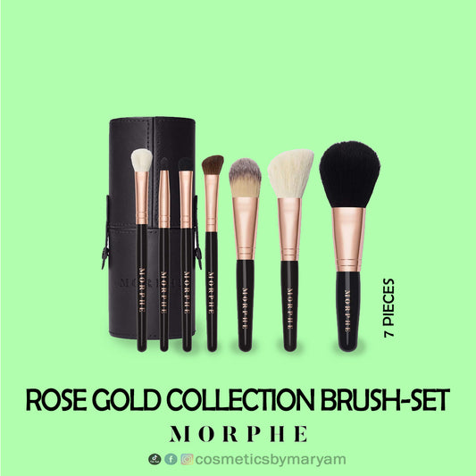 Morphe Rose Gold Collection Brush Set