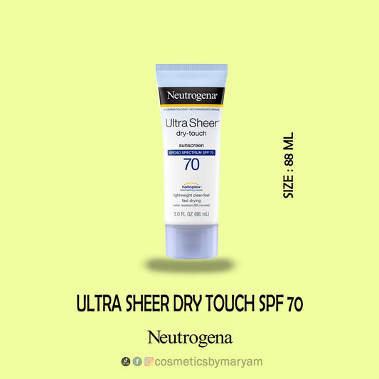 Neutrogena Ultra Sheer Dry Touch SPF 70