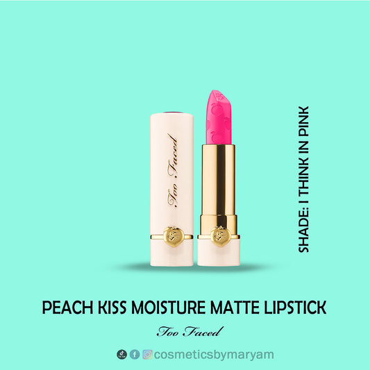 Too Faced Peach Kiss Matte Lipstick