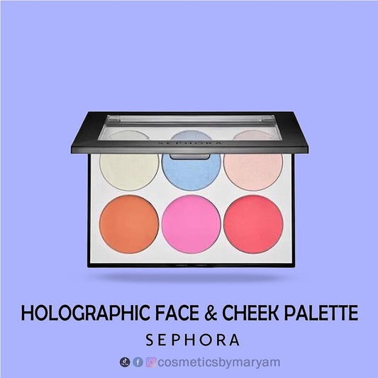 Sephora Holographic Face & Cheek Palette