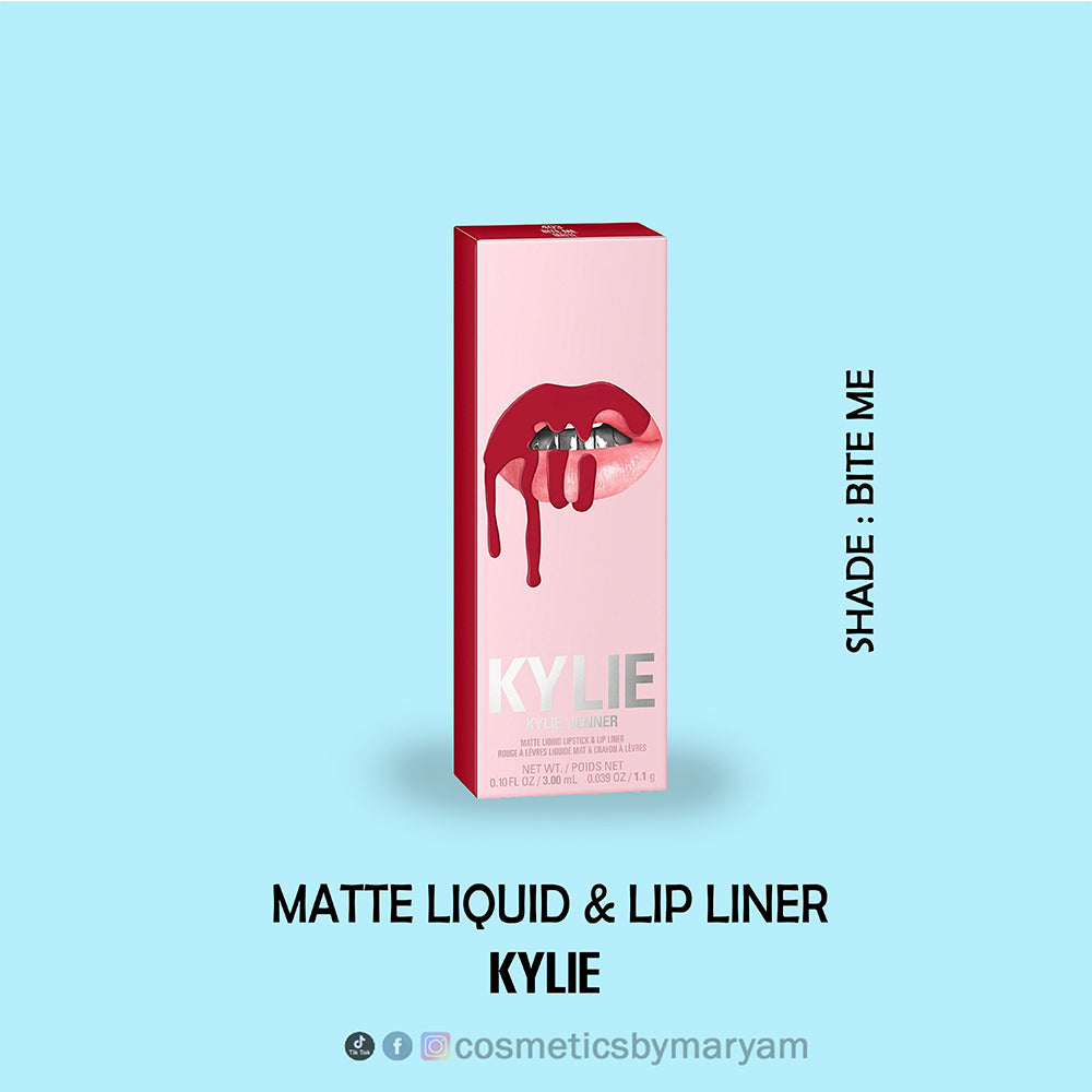 Kylie Jenner Matte Liquid Lipstick & Lip Liner Set