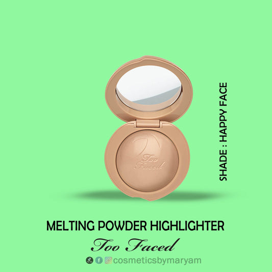 Too Faced Melting Powder Highlighter Happy Face