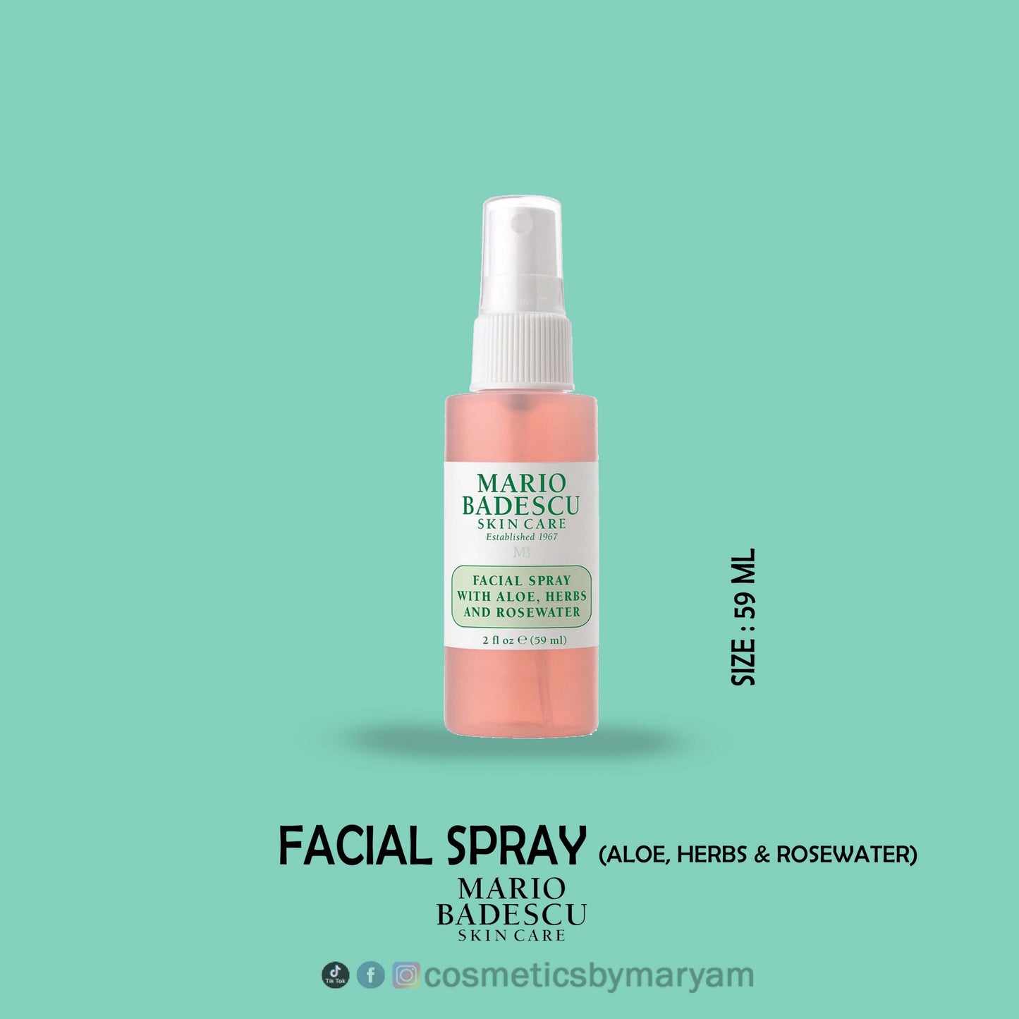Mario Badescu Facial Spray Aloe, Herbs and Rosewater