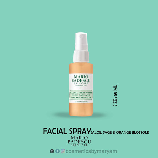 Mario Badescu Facial Spray with Aloe, Sage & Orange Blossom
