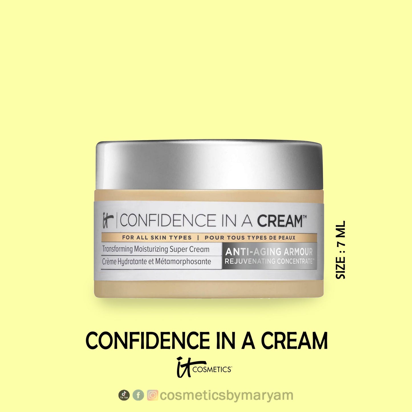 IT Cosmetics Confidence In A Cream Moisturizing Cream