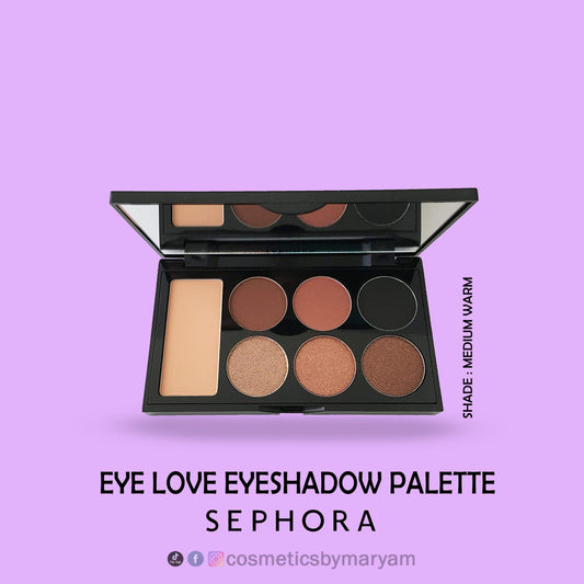 Sephora Eye Love EyeShadow Palette Medium Warm