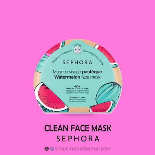 Sephora Watermelon Clean Face Mask