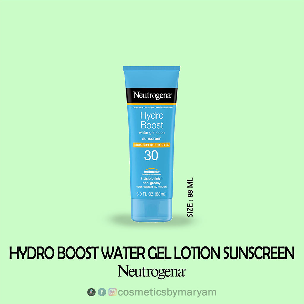Neutrogena Hydro Boost Water Gel Lotion with Sunscreen SPF 30