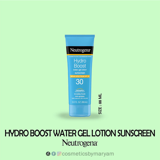Neutrogena Hydro Boost Water Gel Lotion with Sunscreen SPF 30